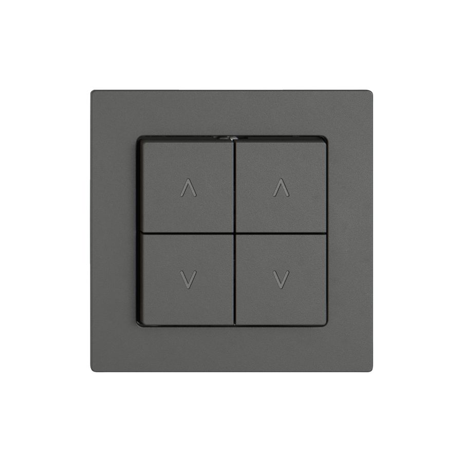 Kit di montaggio EDIZIO.liv SNAPFIX® interr.e cont.tapparelle c.4 tasti grs