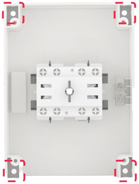 Sectionneur de charge AP Scame 590.GE2013 3P 63A 690V IP66 noir