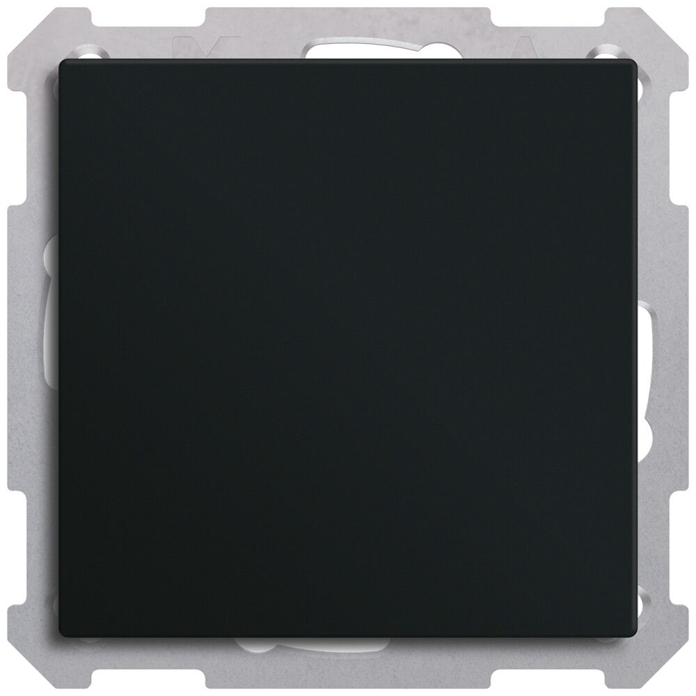 Poussoir KNX RF+ ENC MDT RF-TAL60B116.01S 1t/2a temp noir mat "neutre"