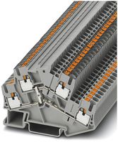 Doppelstockklemme 0.14…4mm² grau Push-in-Anschluss PTTBS 2.5-PV