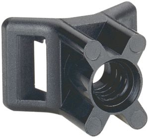 Socle à visser Colson noir