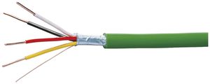 Kabel Hager KNX J-H(St)Hh 2×2×0.8mm halogenfrei grün Ring L 100m B2ca.s1.d1.a1