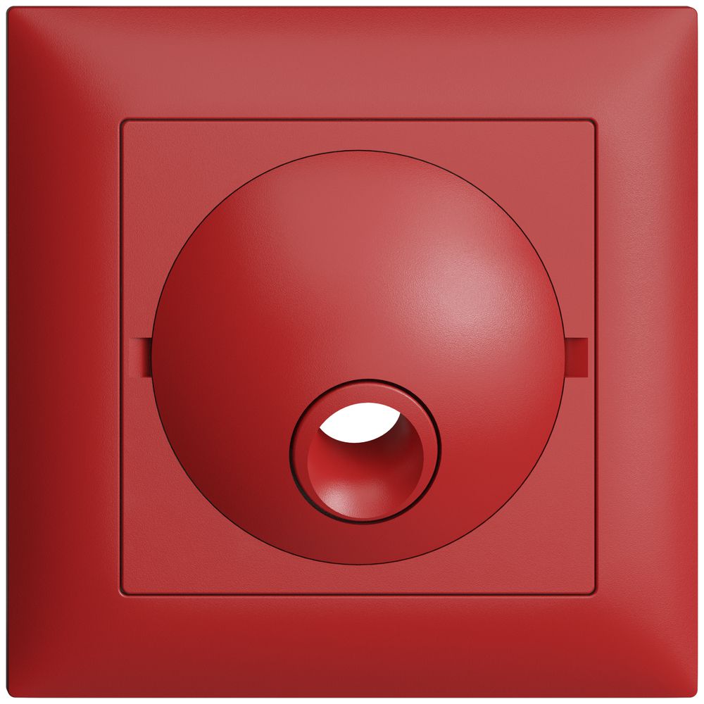 UP-Frontset EDIZIOdue berry 88×88mm f Anschlussdose