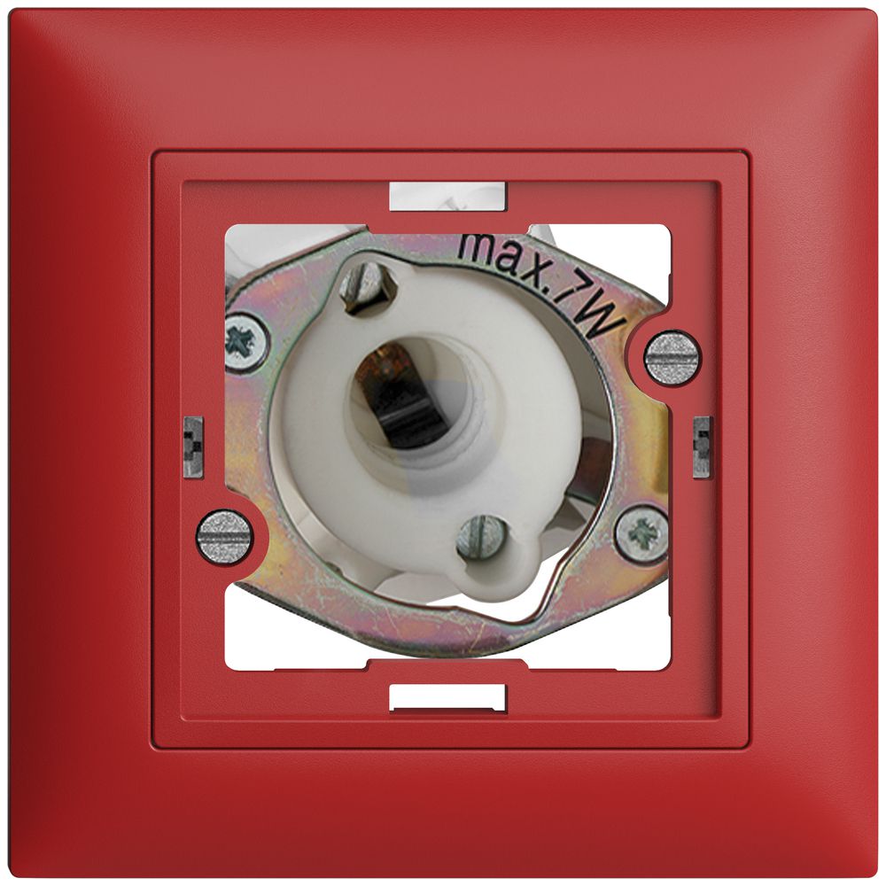 Lampada spia INC EDIZIOdue berry 7W senza calotta piatta