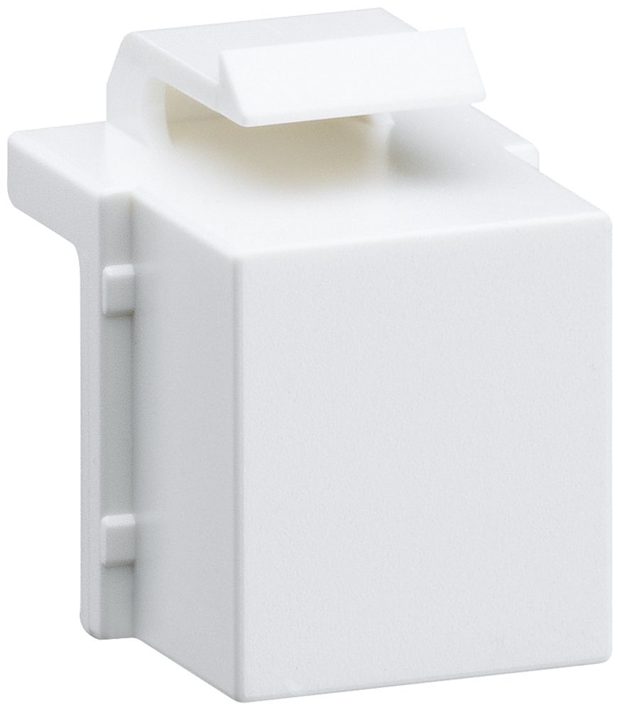 Blinddeckel Hager HMS, zu Keystone weiss, Set à 100 Stück