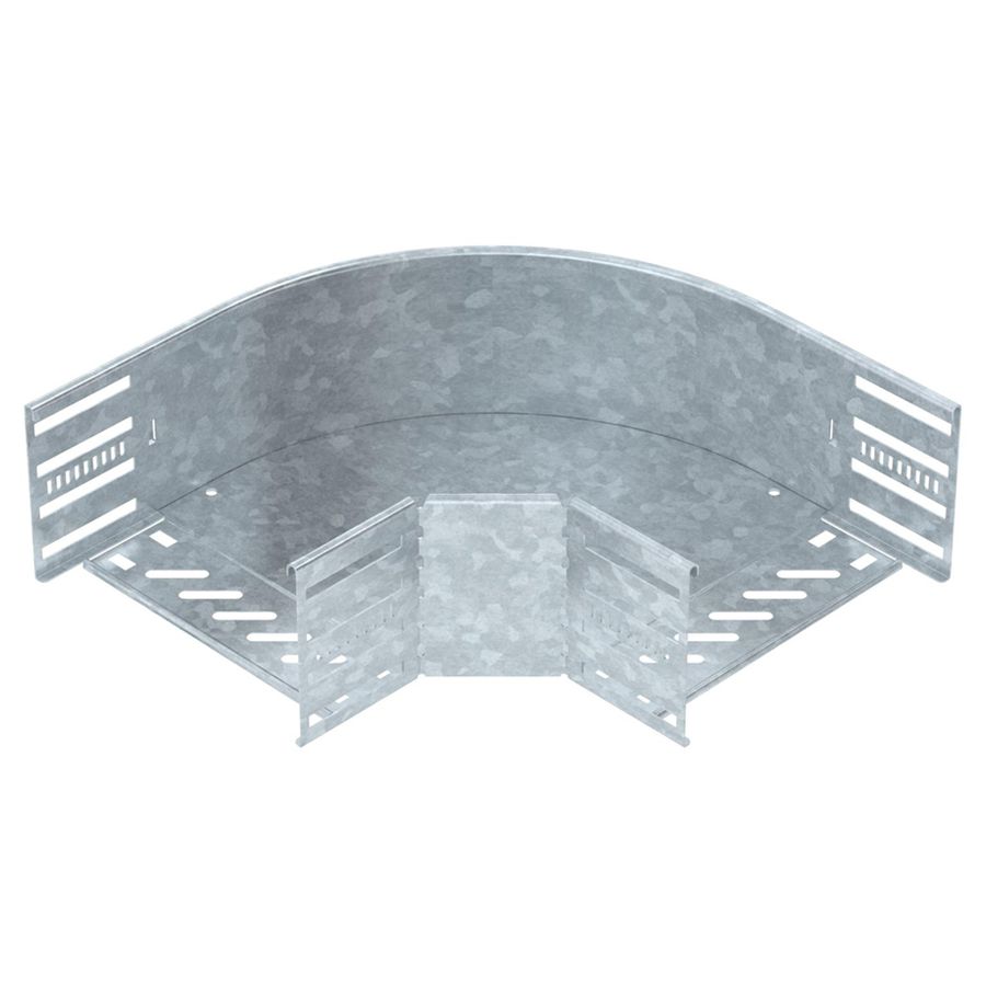 Coude BET RB 90° 110×200mm acier galvanisé à chaud