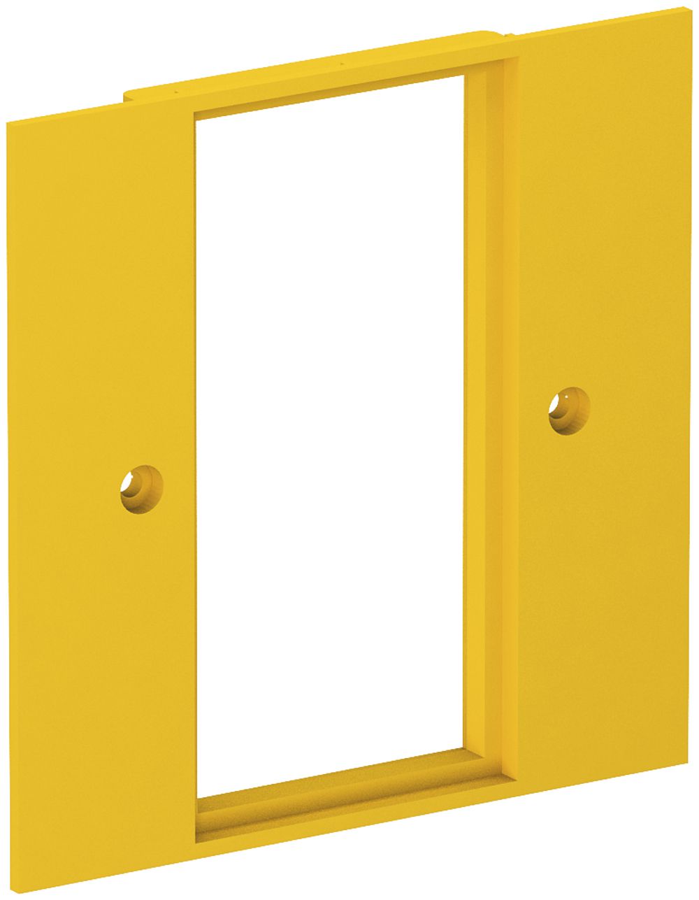 Abdeckplatte Bettermann 2×Modul 45, 95×95mm, PA, gelb
