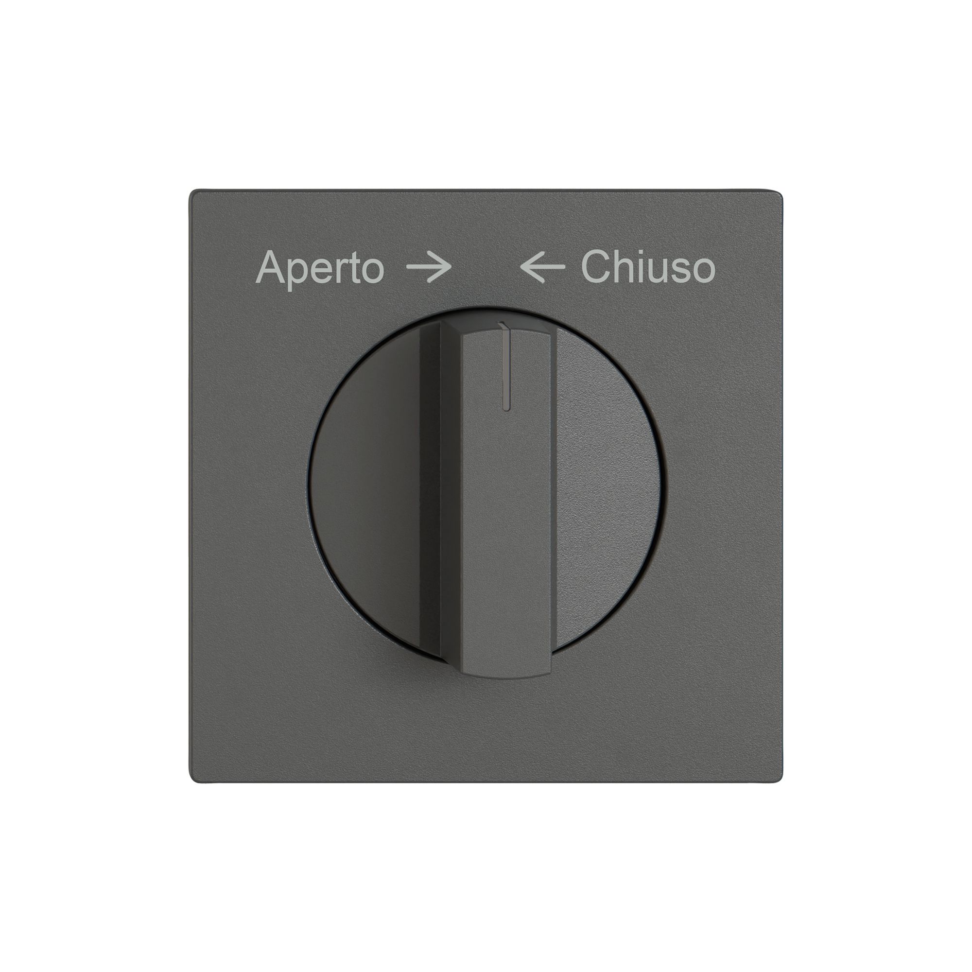 Montageset EDIZIO.liv SNAPFIX® f.Schwenktaster m.Griff Aperto → ← Chiuso dgu