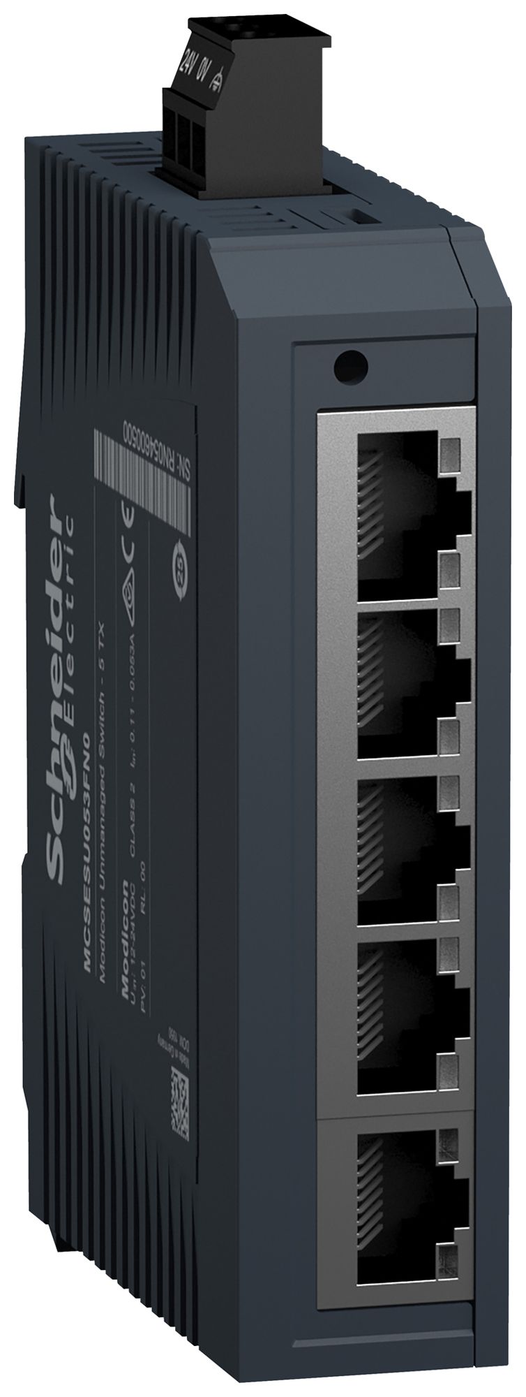 Switch Modicon 5 porte per rame (4TX 10/100Mbit/s)