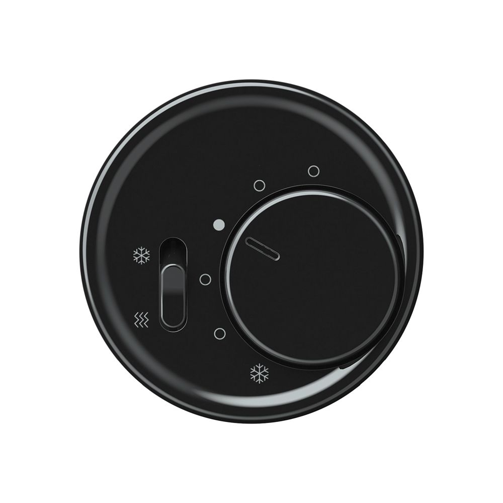 Frontset origin Thermostat Heizen/Kühlen 60×60mm sz