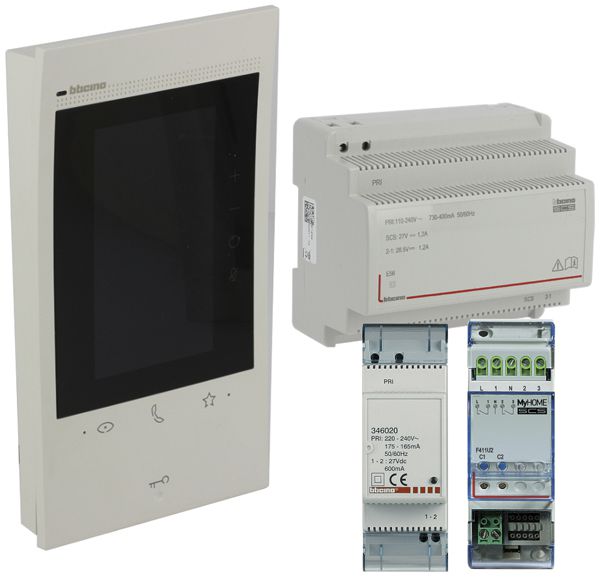 Kit de démarrage Legrand MyHOME Zigbee 8 can 27V DC IP20 16UM blanc