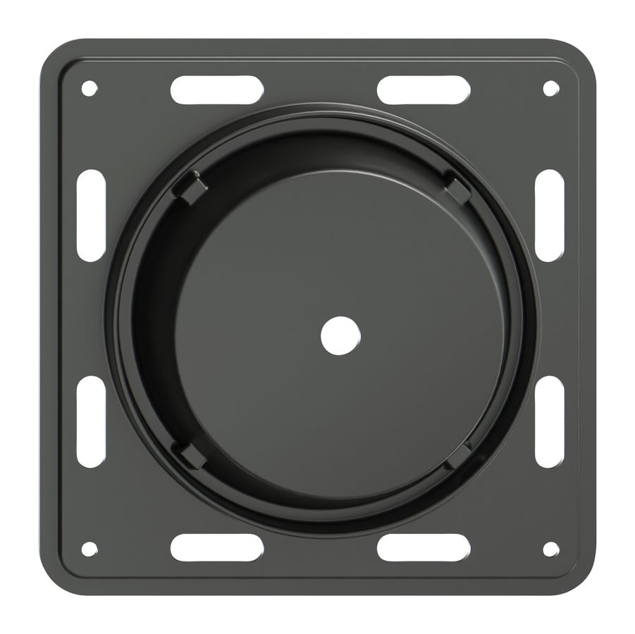 Membrane ELEMENT SNAPFIX® avec lentille frontale noir