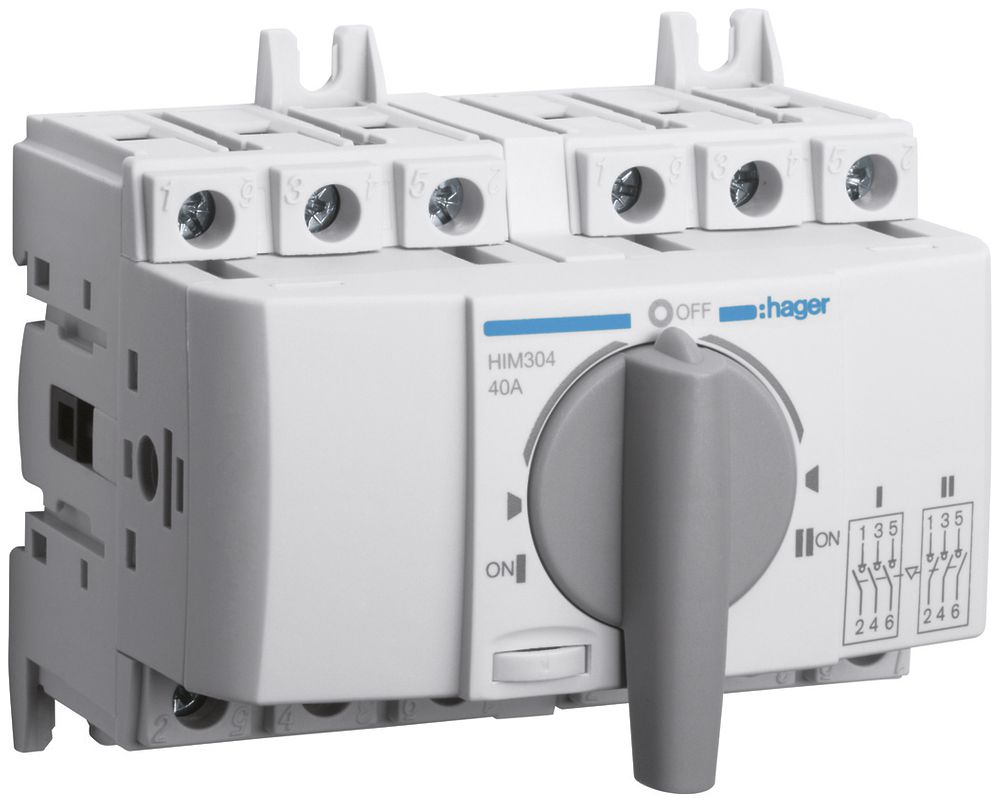 Commutateur de charge AMD Hager 3L 40A