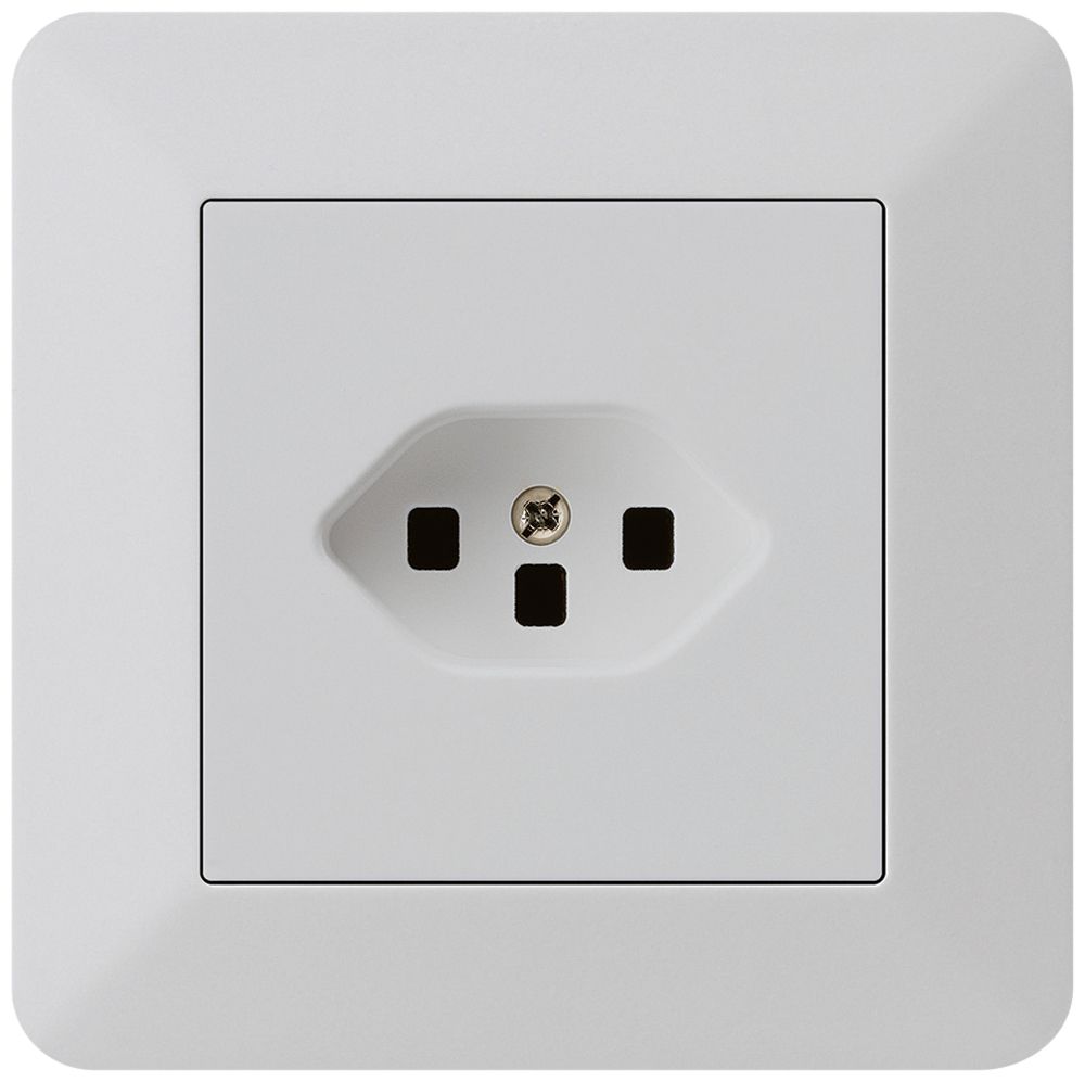 UP-Steckdose kallysto.trend T23 hellgrau mit Steckklemmen