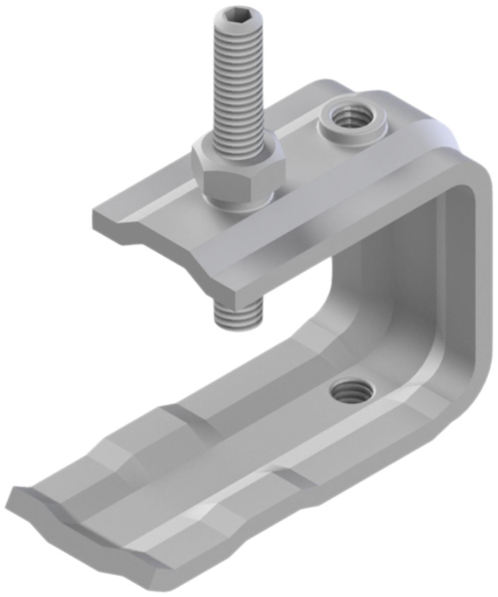 Staffa di serraggio Lanz 25mm galvanizzato