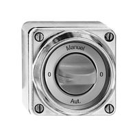 Drehschalter nass 0-Auto-0-Main 2/1P Al natur