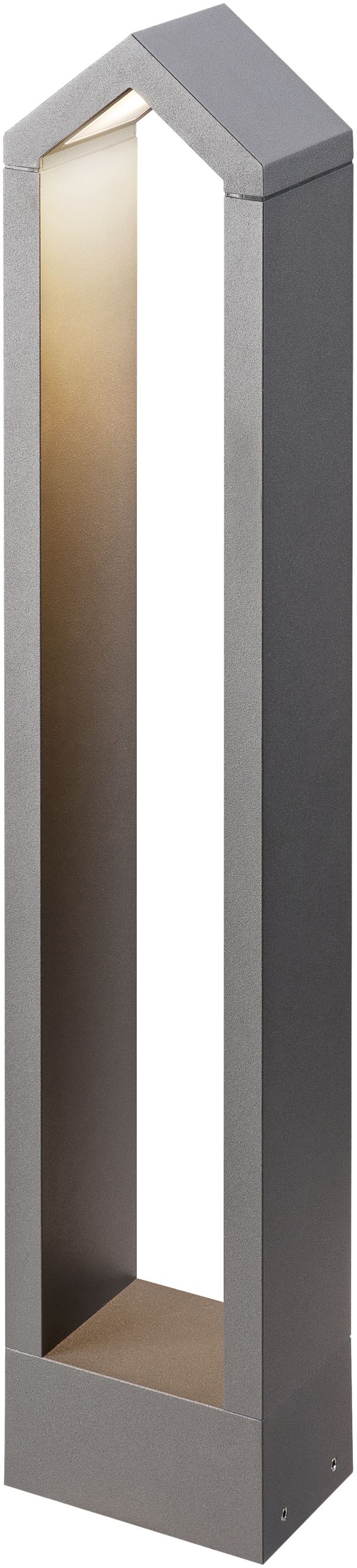 LED-Pollerleuchte SLV RASCALI 65 POLE 8W, 3000K, 360lm, IP65, anthrazit, 650mm