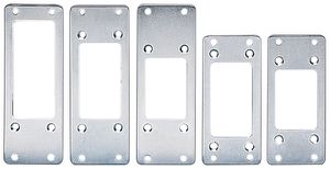 Adapterblech Rittal SZ 2401.000 1×rechteckig mit Dichtung St5Stk