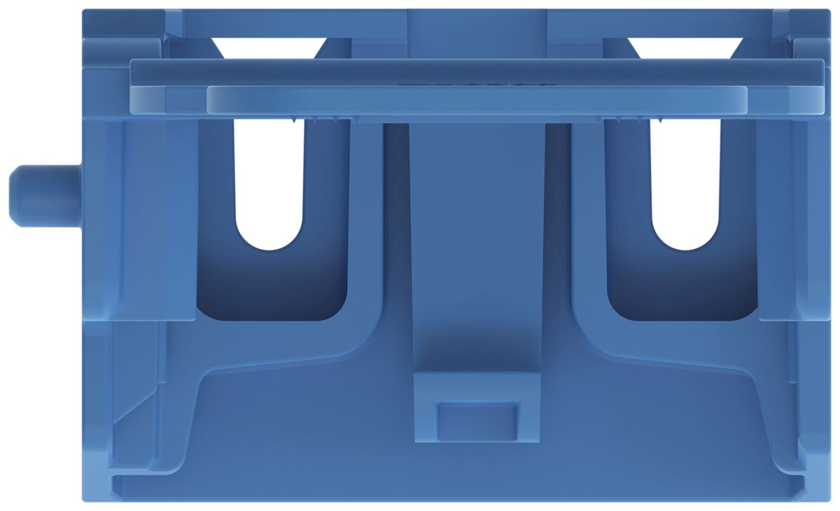 Adaptateur de fixation WAGO a.décharge de traction p.10×4mm² latérale bl