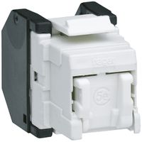 Einsatz Hager Kat.5 RJ45/u zu Keystone-Modul weiss