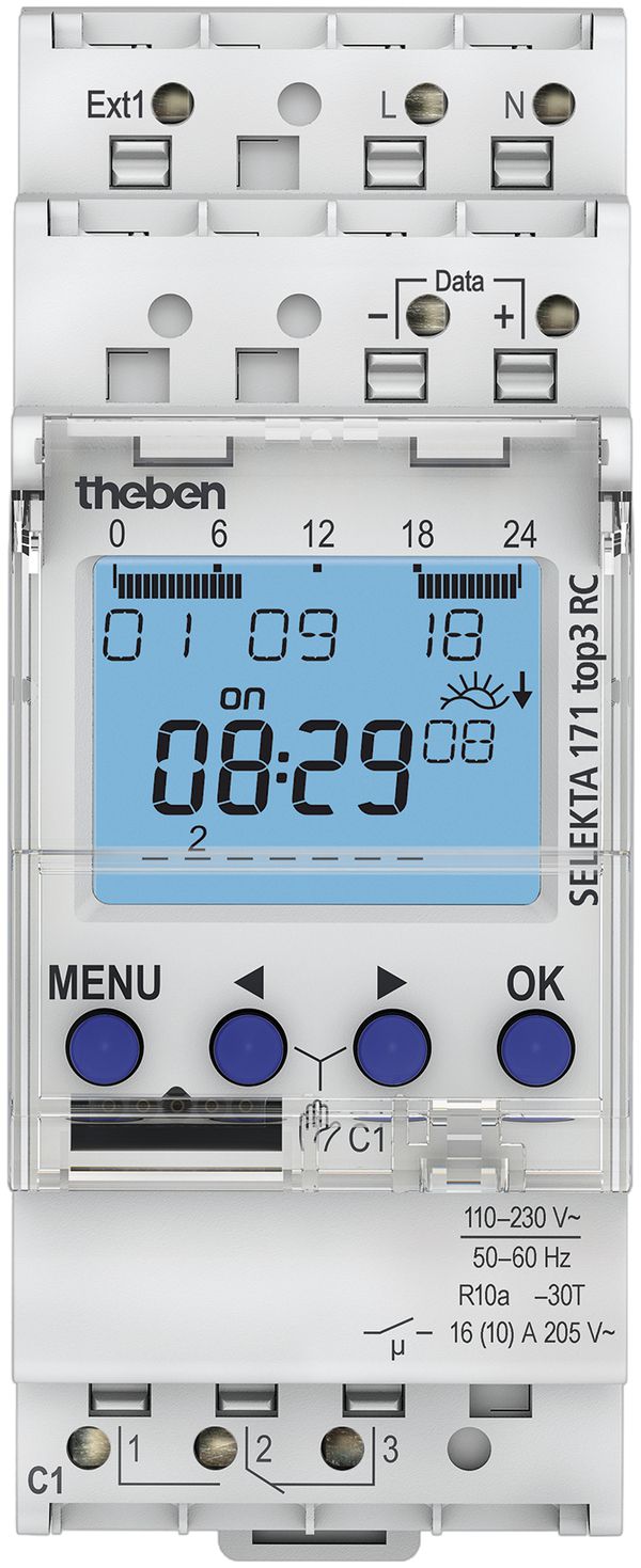 Digital-Schaltuhr Astro SEL 171 top3 RC Theben