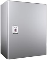 Kompakt-Schaltschrank Rittal AX, 1-türig, IP66, 300×380×210mm, Edelstahl V4A