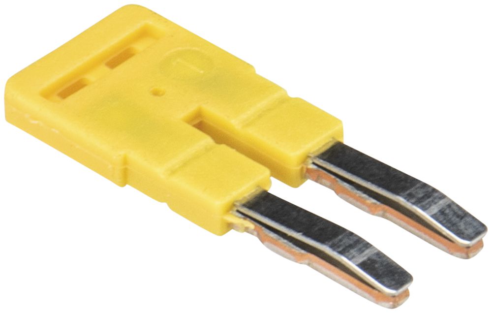 Barrette de jonction Wieland IVB WKF, 2L, 2.5mm², 5mm, jaune