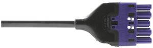 Anschlussleitung Woertz, Buchse 5L C1, 1m, halogenfrei, freies Ende, Cca