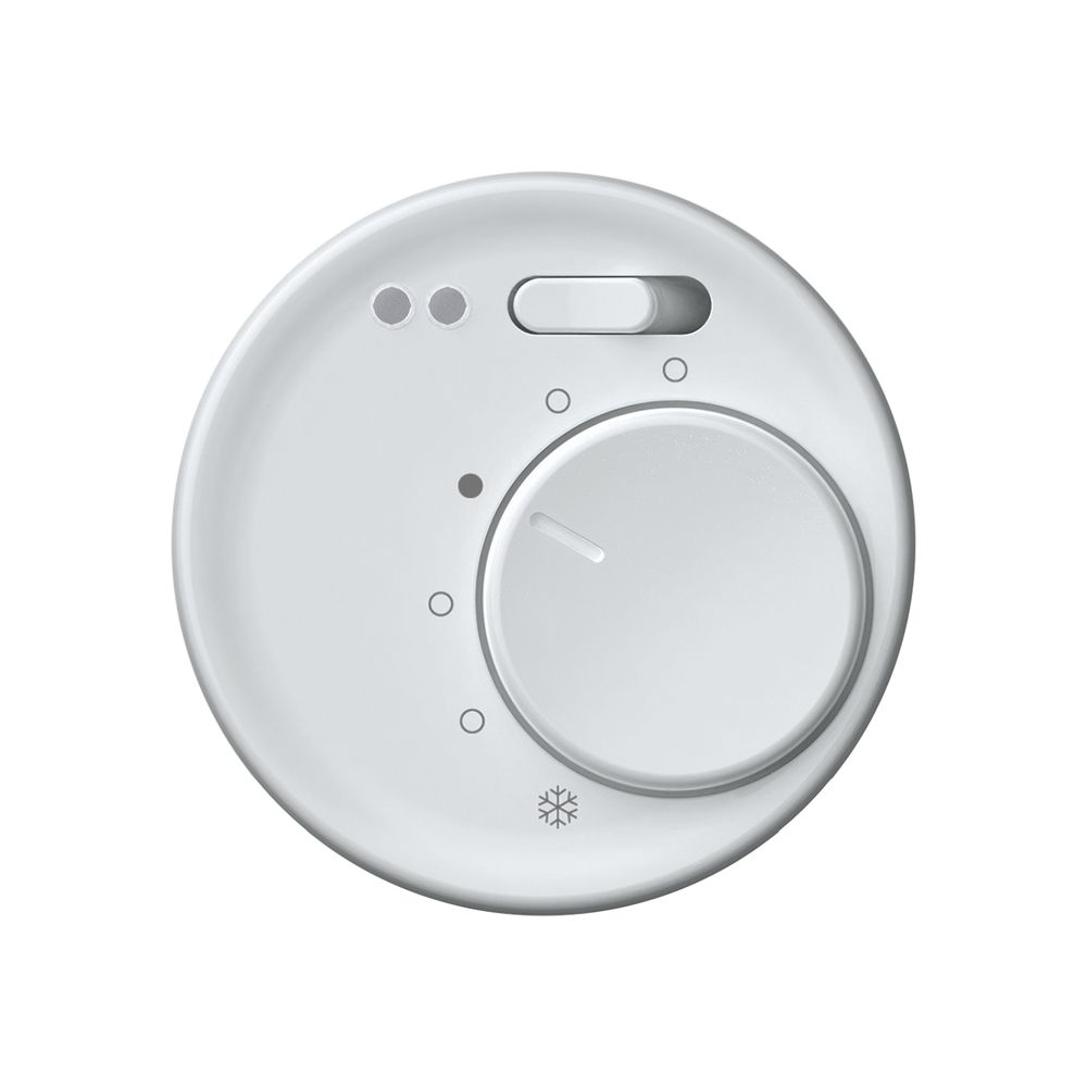 Frontset origin Thermostat Bodenheizung 60×60mm ws