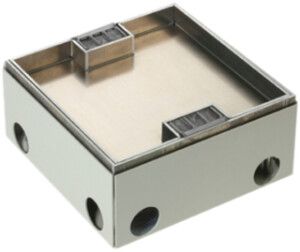 Anschlusskasten Woertz 214×214mm Aluminium