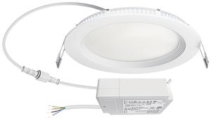 Downlight LED ESYLUX ELSA-2 Ø180 DALI 9W 4000K, 850lm, bianco
