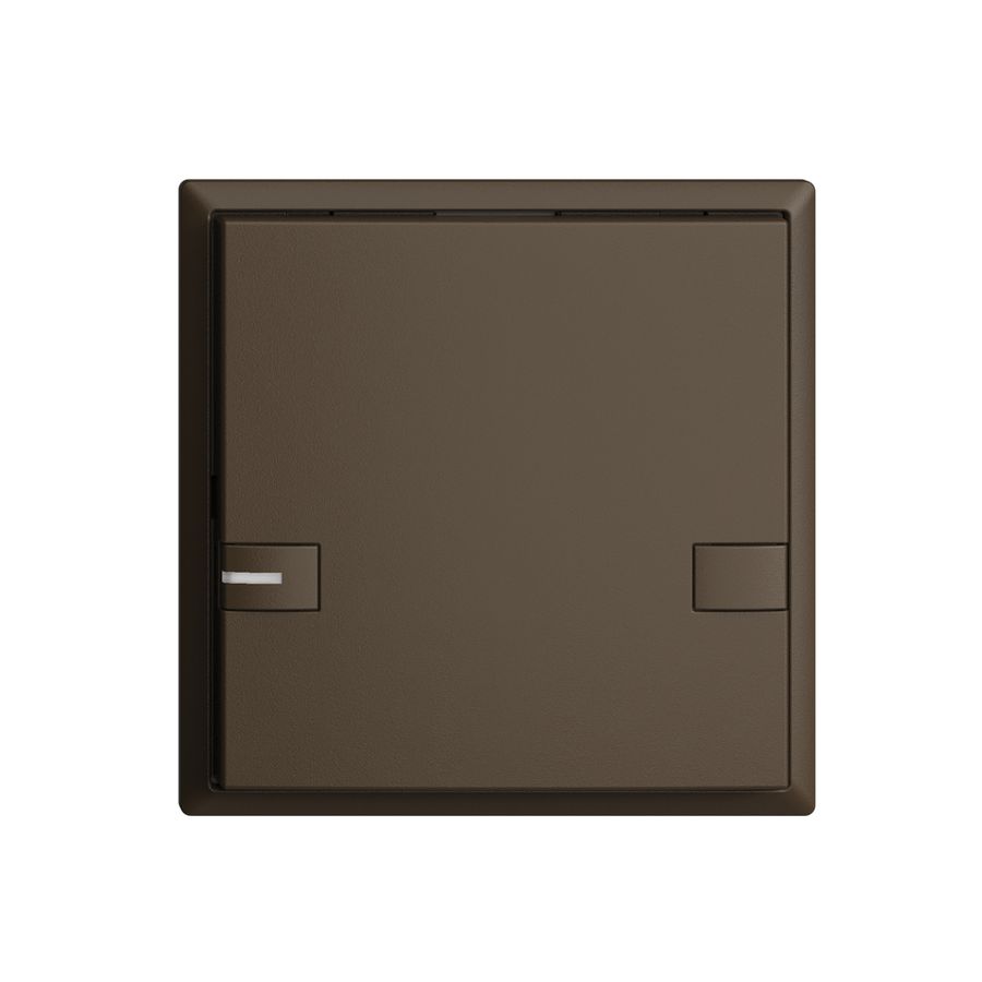 UP-Universaltaster 1×2T EDIZIOdue coffee mit LED