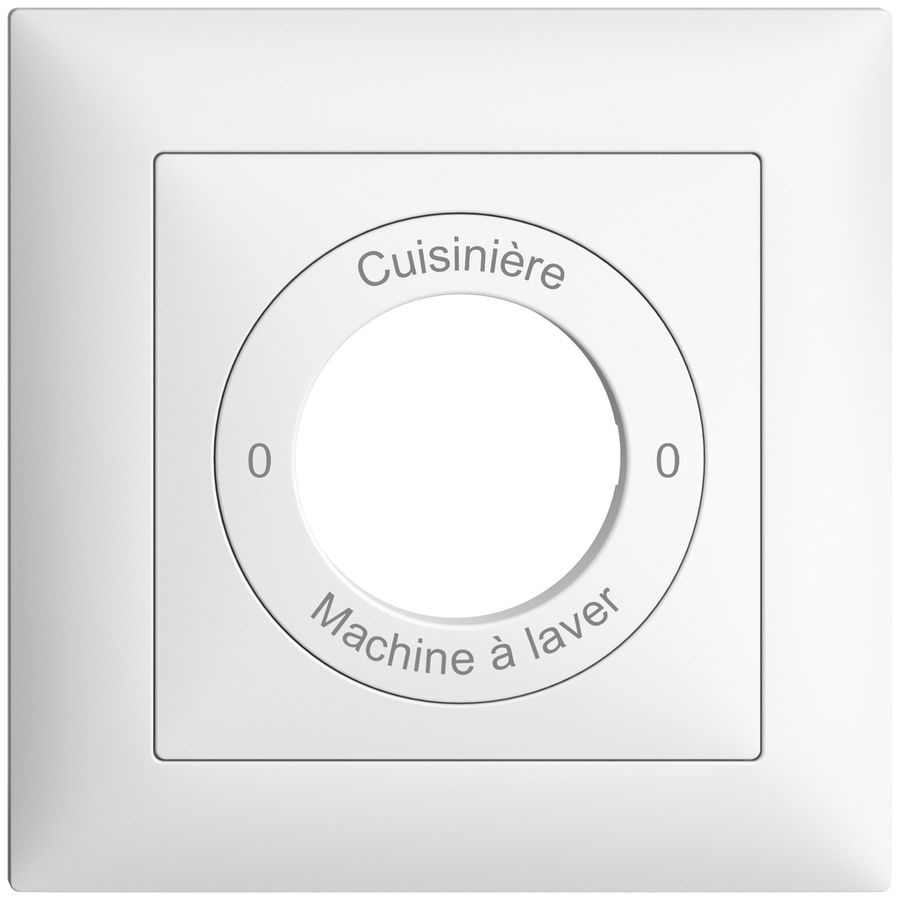 Kit front. 0-Cuisinière-0-Machine à laver EDIZIOdue bianco