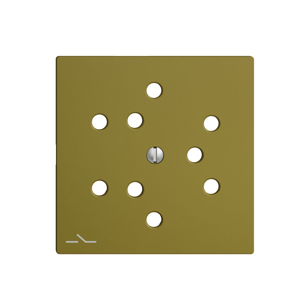 Plaque frontale 3×T12,S EDIZIOdue olive