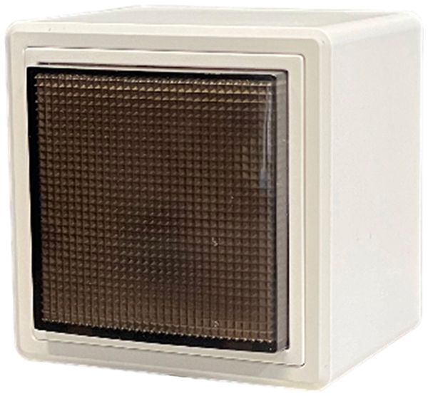 AP-Blitzleuchte Hugentobler 016LA 24V AC/DC IP21 Xe 5J rauch-topas