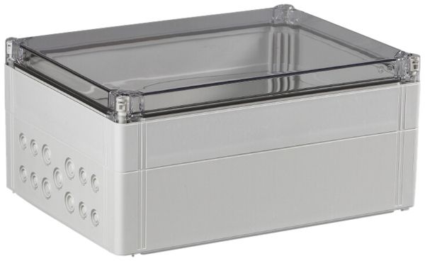 Apparategehäuse RW CUBO O 300×400×180 OPCM transparent