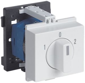 REG-Drehschalter K&N, 20A/690V 2/1L, Griff hgu, "1-0-2"