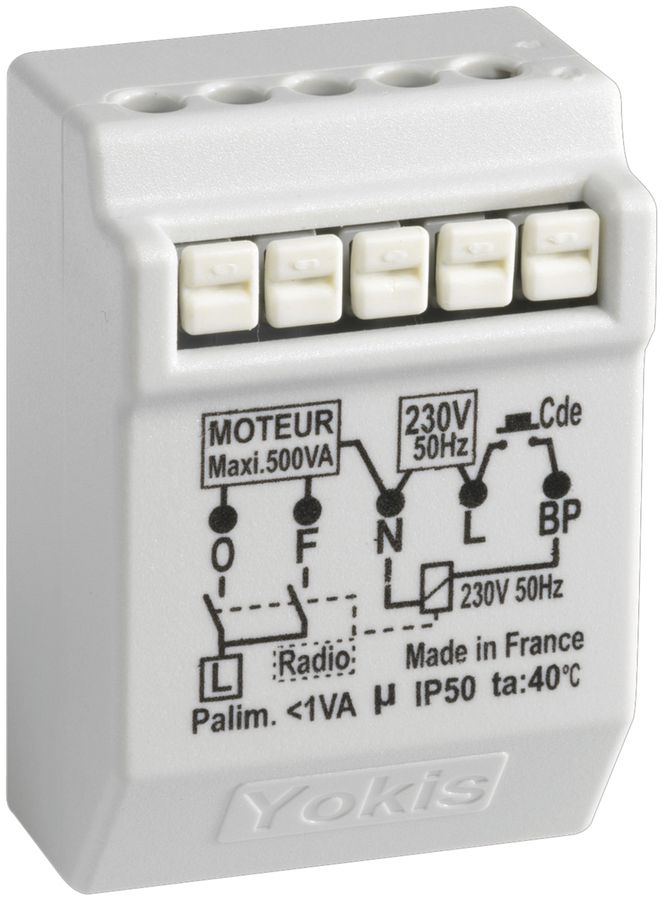 EB-RF-Dimmaktor Yokis 5…300VA 500W 230V 2.4GHz