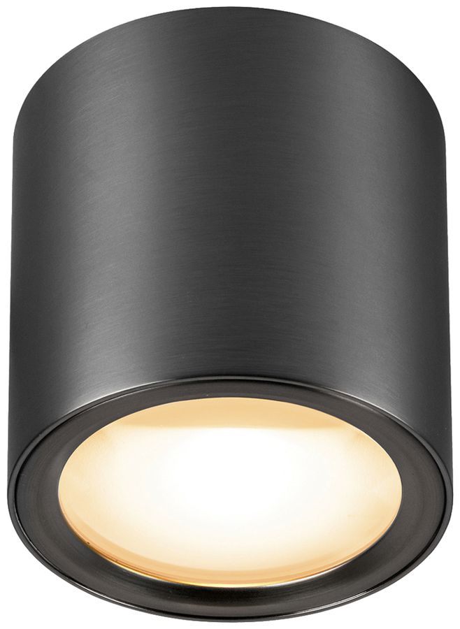 LED-Deckenleuchte SLV OCULUS 11W 780lm 920…930 DIM Ø90×90mm Bronze