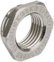 Ex-Reduktion AGRO 6-kant Messing Ø M25, innen M20 ATEX 0151