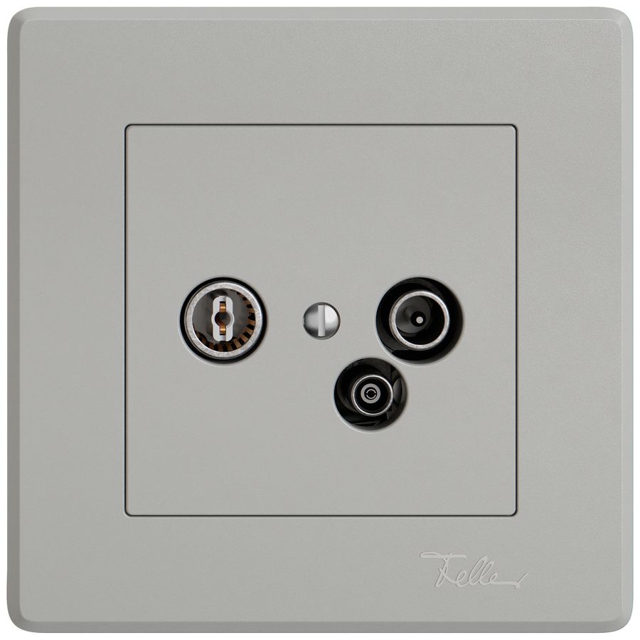 Prise antenne ENC TV-R-données EDIZIO.liv SNAPFIX® 11dB grc