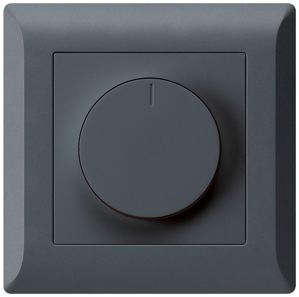 UP-Drehdimmer kallysto.line Phasenanschnitt 20…500VA anthrazit