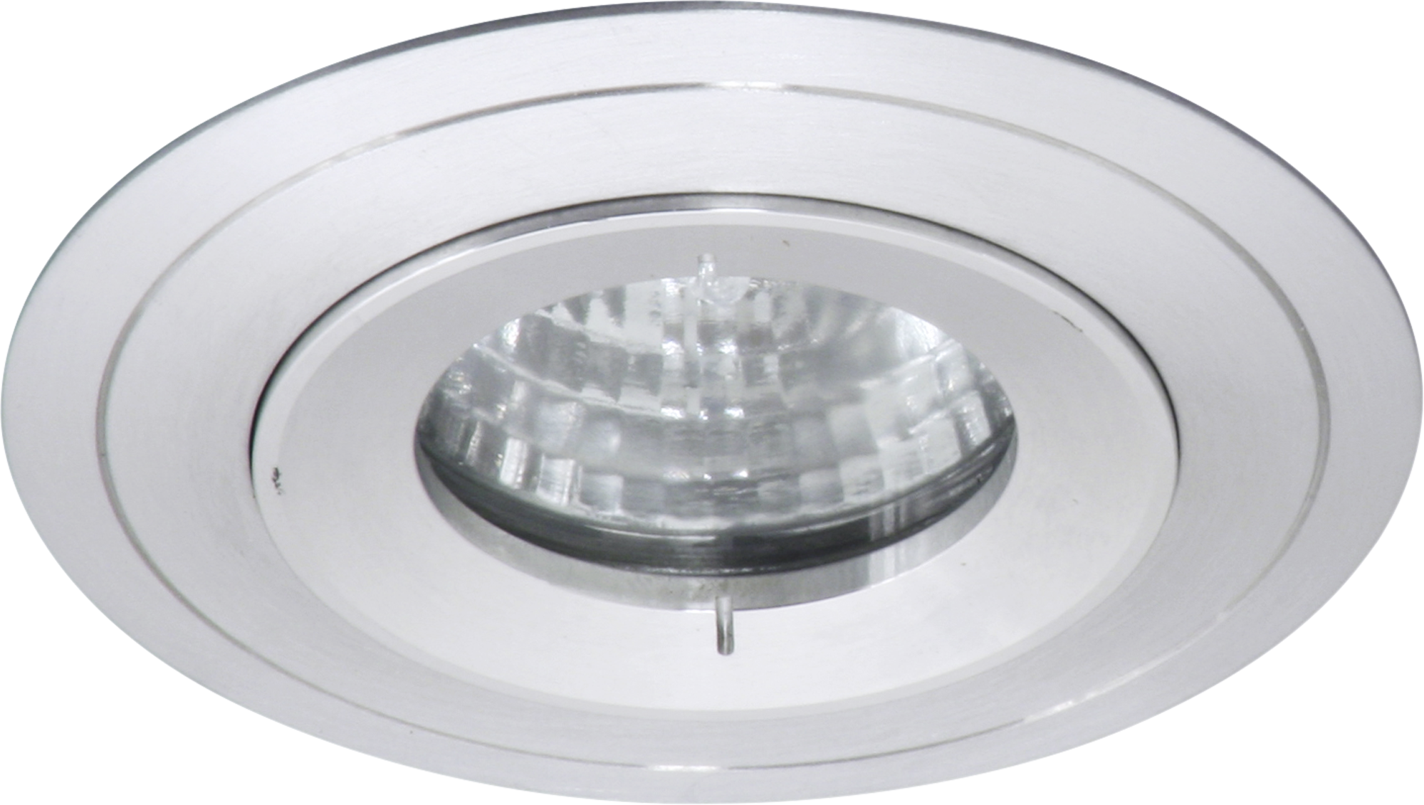 Einbauspot TK-033-R, alu-gebürstet