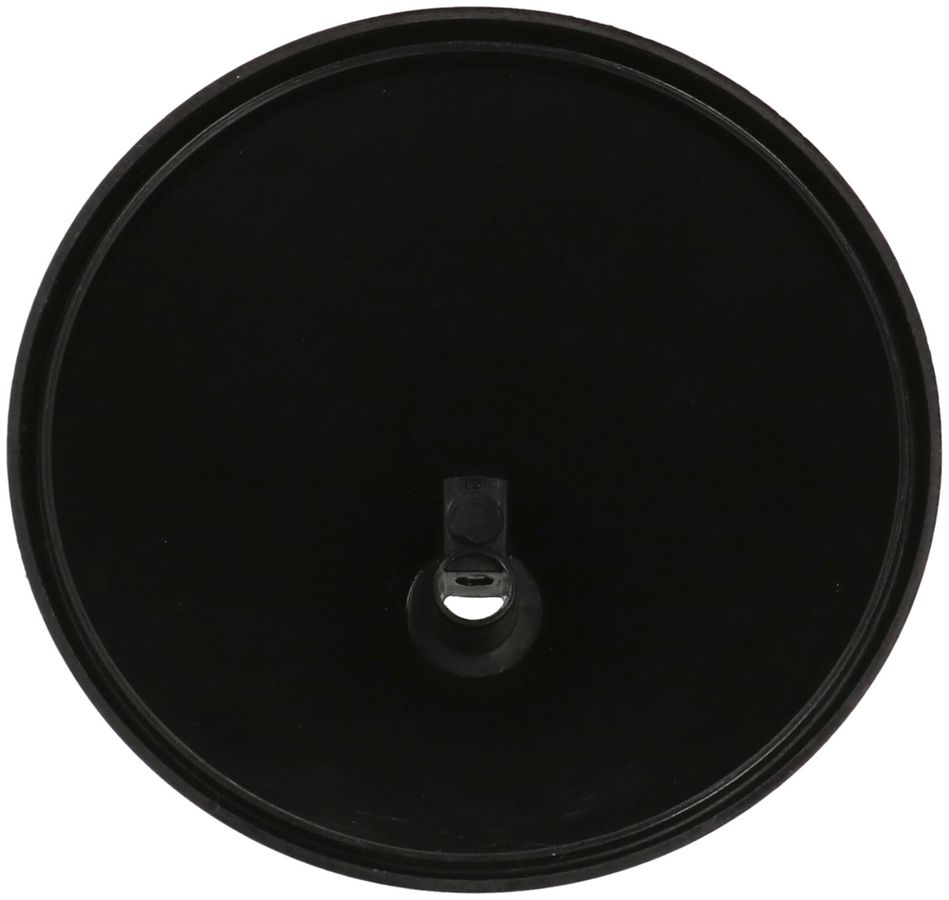 Baldachin MAX HAURI 110×70mm für Kabel Ø7mm schwarz