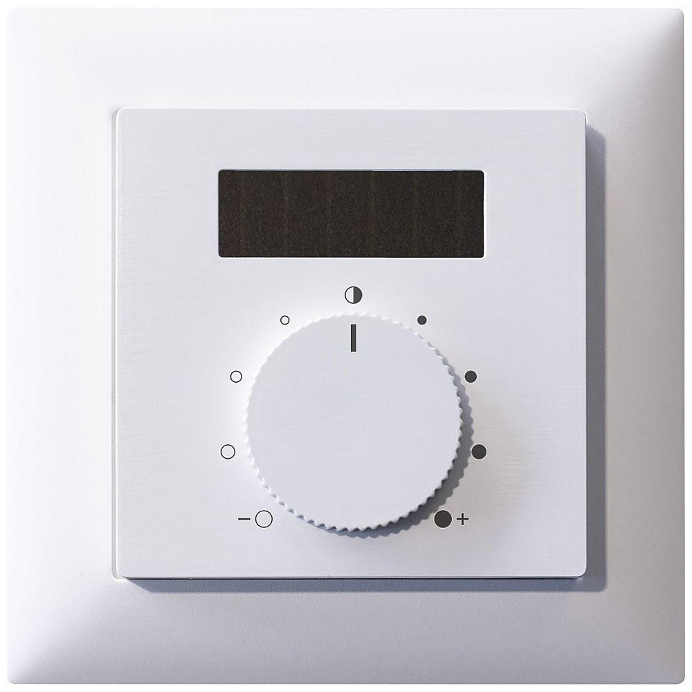 AP-RF-Raumthermostat Flextron ALADIN EnO EDIZIOdue Sollwert weiss