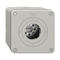 NAPU-Drehschalter NEVO, 0/2L, ohne Zylinder, KS, 0-1-0-1, lichtgrau