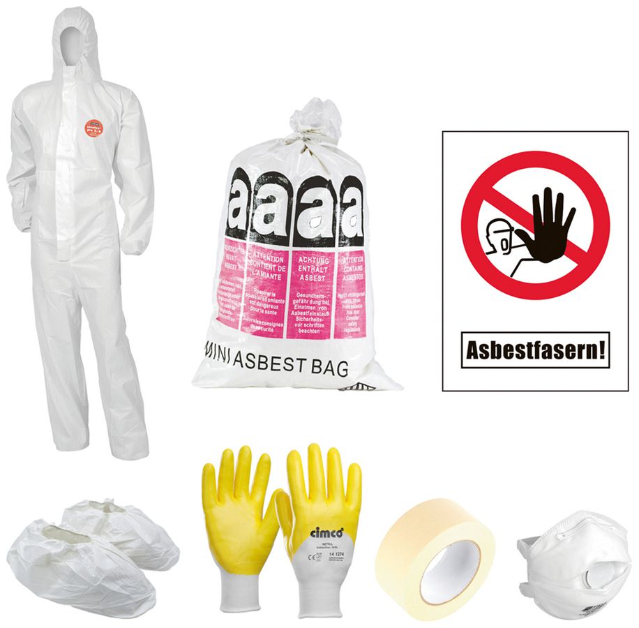 Kit de protection contre l'amiante Cimco easy L