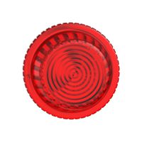 Kalotte STANDARDdue SNAPFIX® halbhoch für Signallampe rot