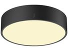 LED-Deckenleuchte SLV MEDO 30 12W 1200lm 927/930/940 IP50 DIM Ø280mm schwarz