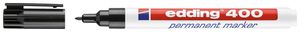 Markierstift edding 400 Filzstift schwarz 146mm Mit Clip